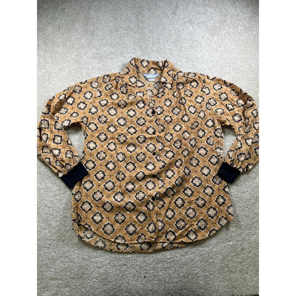 Vintage Blair Womens Button-Up Long Sleeve Shirt S